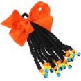 thumbnail image 3 of Hair Extension Ponytail Colored Beaded Bowknot Hair Extension Braided Ponytail, 3 of 7