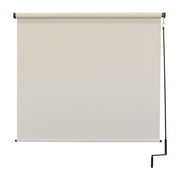 Keystone Fabrics Premium Outdoor Roller Patio Sun Shade 4ft Wide (Cream)