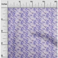 thumbnail image 2 of oneOone Georgette Viscose Medium Blue Fabric Floral Fabric For Sewing Printed Craft Fabric By The Yard 42 Inch Wide, 2 of 4