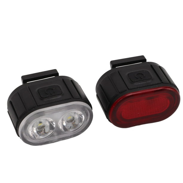 Juego De Luces Ligeras Para Bicicleta, Recargables Por USB, 350Lm, IPX5, Impermeables, Ligeras, Portátiles, Faro Trasero Para Bicicleta, Para Conducción Nocturna