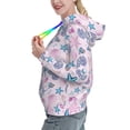 thumbnail image 2 of Kdxio Sea Shells 3 Print Womens Oversized Hoodies Sweatshirts Hooded Pullover Tops Sweaters Casual-Medium, 2 of 7