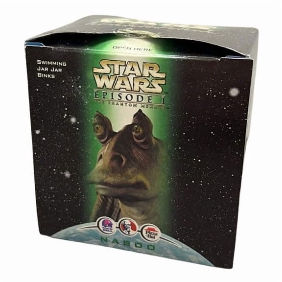 Star Wars Taco Bell KFC Pizza Hut Episode 1 Toy - SWIMMING JAR JAR BINKS [1999]