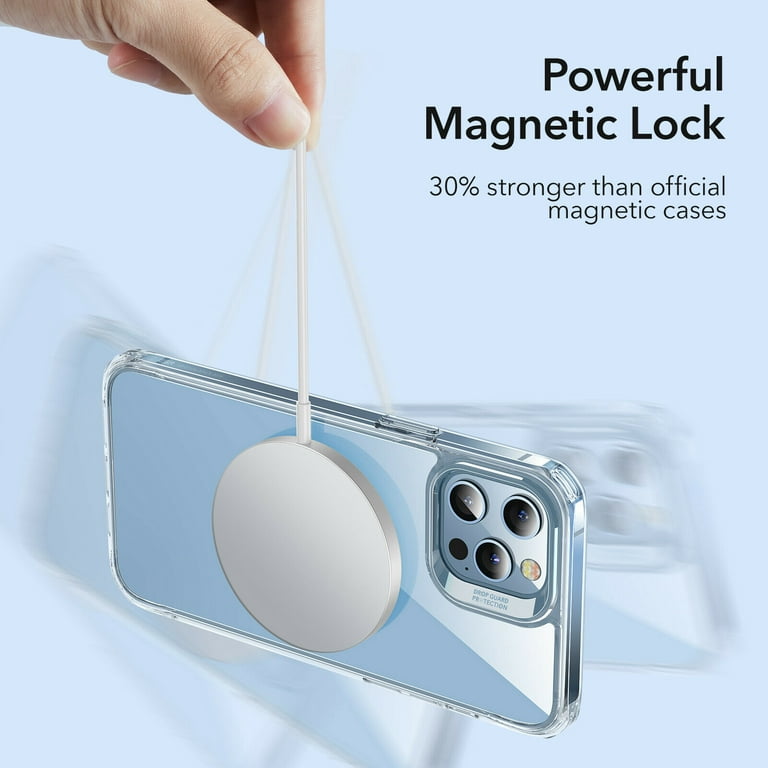 ESR Magnetic Ring 360 (HaloLock), Compatible with MagSafe Ring, Universal  Magnetic Conversion Kit Compatible with MagSafe Sticker, for iPhone