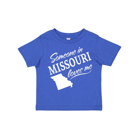 Inktastic Someone in Missouri Loves Me Boys or Girls Toddler T-Shirt