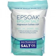 Epsoak Epsom Salt Magnesium Sulfate USP, 19.75lbs Bulk Bag