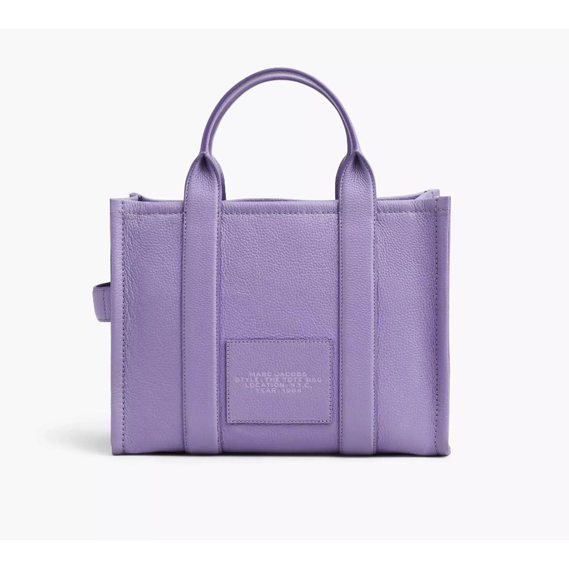 Marc Jacobs Womens The Leather Medium Tote Bag Lavender H004L01PF21 530 Walmart