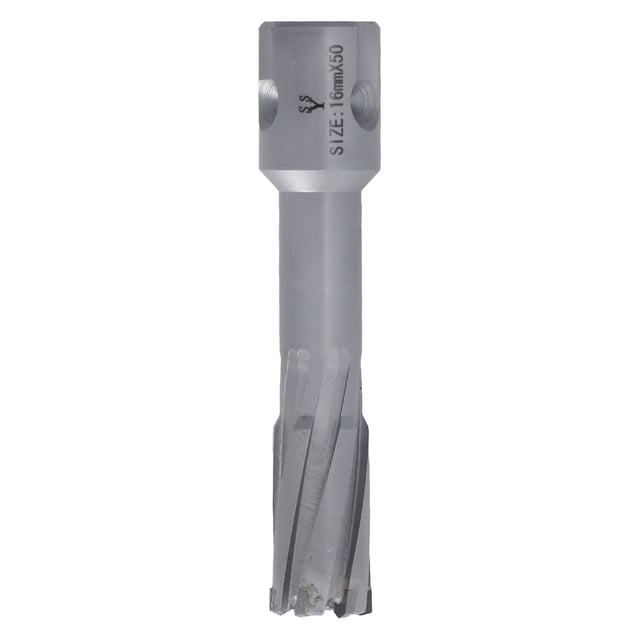 Annular Core Drill Bit 50mm Depth Efficient Precise Cutting 40CR Carbide Hollow Core Drill Bit 16mm/0.63in