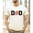 thumbnail image 5 of Football Dad Family Matching Birthday Shirt - First Birthday Sports Theme Party Tee Natural Shirt Adult Small, 5 of 7