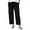 *1-Black, variant on VBVC Women's Cotton-Linen Side Stripe Pants,Ladies Drawstring Breathable Trousers,Summer Wide Leg Sweatpants for Women,Red,S-3XL