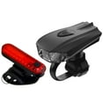 thumbnail image 1 of DRAFIDEEP 1Set Bike Light Set Front and Rear USB Rechargeable Cycling Lights in Black for Outdoor Use, 1 of 8