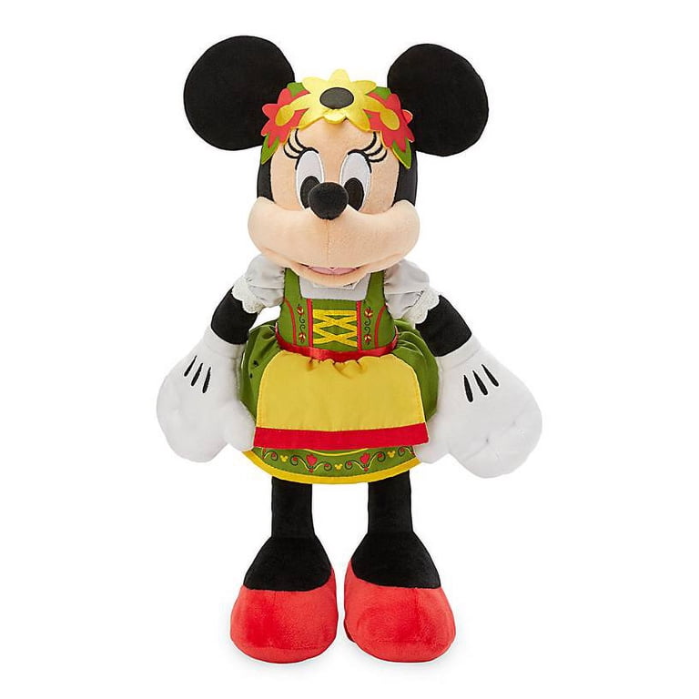 Disney Parks Epcot Germany Bavarian Minnie Mouse Plush New with