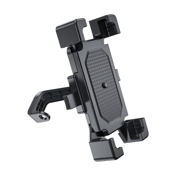 Soporte de teléfono para motocicleta,Accesorios para soporte de teléfono para motocicleta antideslizante,Soporte de teléfono para bicicleta Ángulo ajustable Antivibración,Abrazadera de