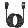 thumbnail image 4 of 50cm-5m DIN male to female cable 3-pin signal transmission cable compatible with TV, player adapter cable, 4 of 5
