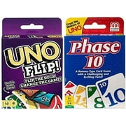 Unos Phase 10 And Uno Flip Two Pack C37