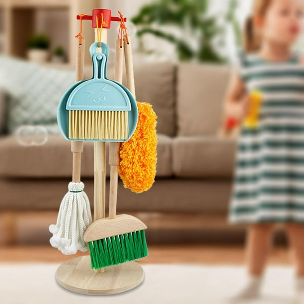 Perfect-kit de nettoyage pour enfants Ensemble de nettoyage pour enfants  balai détachable vadrouille puericulture jouets