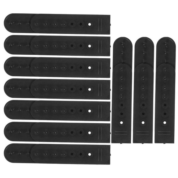 FRCOLOR  20 Pcs Hat Size Extension Accessories Buckle Replacement Black