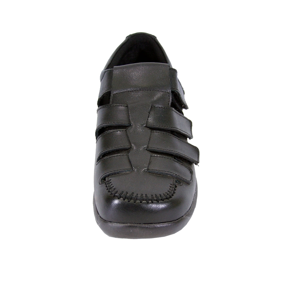 24 HOUR COMFORT Audrey Wide Width Comfort Shoes For Work and Casual Attire BLACK 5
