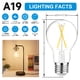thumbnail image 2 of Bombillas LED DAYBETTER Edison Vintage A19 60 W luz blanca cálida 2700 K base E26 800 lm, 2 of 7