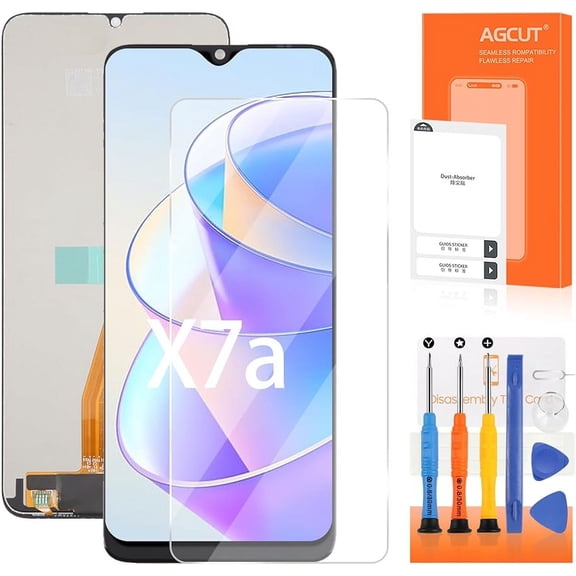 for Honor X7a Screen Replacement for Honor X7a LCD Display RKY-LX1 RKY-LX2 RKY-LX3 LCD Digitizer Touch Screen Assembly Repair Parts