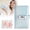 Sky Blue(Budget Planner with Password Lock), variant on 100 Envelopes Money Saving Challenge, Savings Challenges Book with Envelopes Lock, Motivational Process to Save $5050, Money Saving Binder 100 Pocket Pre-Numbered, Birthday Gifts,17.7x11cm