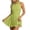 Yellow, variant on Fiaer Women's Tennis Golf Dress Workout Pleated Shorts Racer Back Sleeveless Athletic Active Sports Outfits Set Yellow XL