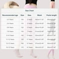thumbnail image 2 of OGLCCG Long Johns for Kids Girls High Waisted Soft Thick Thermal Tights Winter Warm Fleece Base Layer Leggings Homewear 2-15 Years, 2 of 6