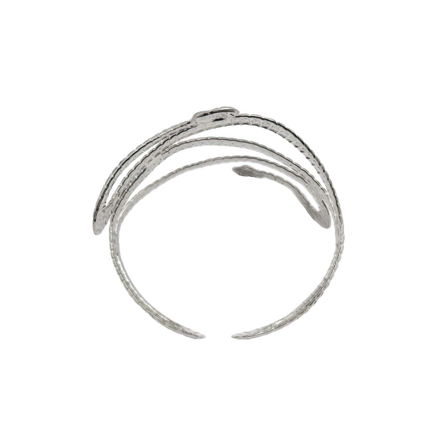 Snake Cuff Costume Accessory for Adults, Silver, Halloween by Way To Celebrate