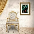 thumbnail image 3 of Vintage Apple Collection 19x24 Gold Ornate Wood Framed with Double Matting Museum Art Print Titled - Arum, 3 of 4