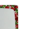 thumbnail image 3 of Fruits Fitted Sheet, Red Apples and Green Leaves Organic Food Garden Harvest Eating Clean Theme, Decorative Soft Bedding All-round Elastic Pocket, Full Size, White Green and Red, by Ambesonne, 3 of 3