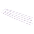 thumbnail image 3 of Chandelier Crystals,  Garland Acrylic Exquisite Color 5 Strands  For Wedding Purple, 3 of 8