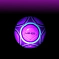thumbnail image 3 of Uber Soccer Trainer Ball- Navy Blue and Neon Yellow (Size 4), 3 of 3