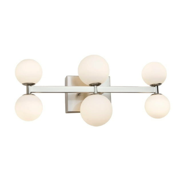 Artcraft Lighting Hadleigh Brushed Nickel LED Wall Light Bathroom Vanity
