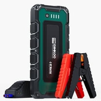 GOOLOO GP Warrior Car Jump Starter 2000A Peak 12V Jump Box for up to 9.0L Gas or 7.0L Diesel Engine, Portable Jump Starter Battery Pack Lithium Battery Booster with USB Ports and Bright LED Light