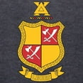 thumbnail image 3 of CafePress - Delta Chi Coat Of Arms Long Sleeve T Shirt - Womens Hooded Shirt, 3 of 3