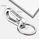 thumbnail image 2 of 2 llaveros de coche para hombres y mujeres, llavero de metal con clip, llavero con anilla, organizador para llaves de coche, 2 of 8