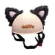 thumbnail image 3 of Accesorios genéricos para casco, funda para casco, lindas orejas de peluche autoadhesivas, orejas de gato. Negro, 3 of 9