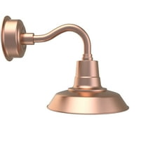 Cocoweb 12 inch Vintage LED Wall Light in Copper with Chic Arm