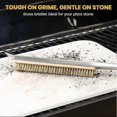 thumbnail image 5 of 21inch Pizza Oven Brush With Scrapers, Copper Wire Pizza Stone Cleaning Brush For Bbq Grill Cleaning, 5 of 5