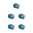 thumbnail image 3 of Diadema de ganchillo Minnieouse Estampado floral alta elasticidad para yoga Lago Azul, 3 of 6