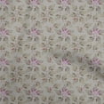 thumbnail image 1 of oneOone Rayon Gray Fabric Leaves Craft Projects Decor Fabric Printed By The Yard 56 Inch Wide, 1 of 5