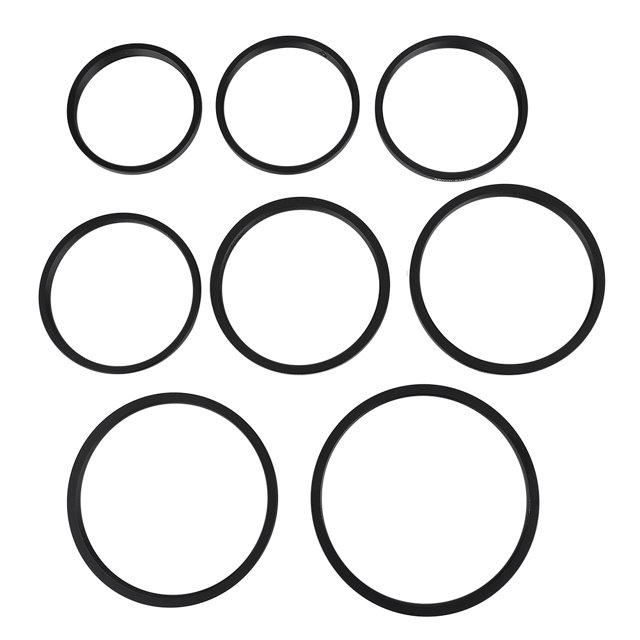 Adapter Ring,8 PCS Metal Step Metal Adapter Ring Step Up Adapter Ring Dependable Performance