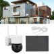 thumbnail image 5 of Cámara de Seguridad al Aire Libre, Aplicacia Visión Remota Vista Panorámica Pir Detección de movimiento humanoide IP65 Cámara de Seguridad Wifi Impermable para al aire Libre para, 5 of 7