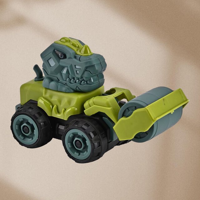 Dinosaur Theme Construction Vehicles for Endless Fun Play and Learning, Durable Material for Rough Play, Safe for All Ages, Versatile As Decorative Pieces or Collection Additions