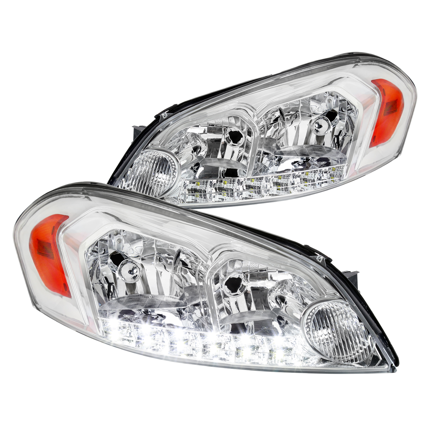 SpecD Tuning Led Headlights for 20062013 Chevy Impala 20062007 Monte