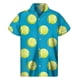 thumbnail image 4 of Camisas hawaianas con estampado 3D creativo de pelotas de tenis para hombre, camisetas de manga corta a la moda de verano, camisas de playa, blusas con solapa, 4 of 4