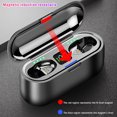 thumbnail image 4 of F9 TWS Auriculares inalámbricos compatibles con Bluetooth 5.0 Auriculares deportivos en la oreja Ehuebsd Para estrenar, 4 of 9