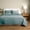 Blue Slate, variant on Allswell Linen Blend 3-Piece Quilt Set, Vanilla Dream, Full/Queen