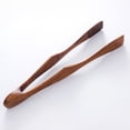 thumbnail image 2 of Pinzas de madera para alimentos | Pinza para hornear pan y elevador de pasteles | Utensilio de cocina a prueba de quemaduras para servir productos horneados, 2 of 3