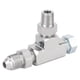 thumbnail image 1 of Adaptador en T de 3 vías Jadeshay 1/8 NPT A 4AN bloque de enchufe sensor de presión de aceite, 1 of 9
