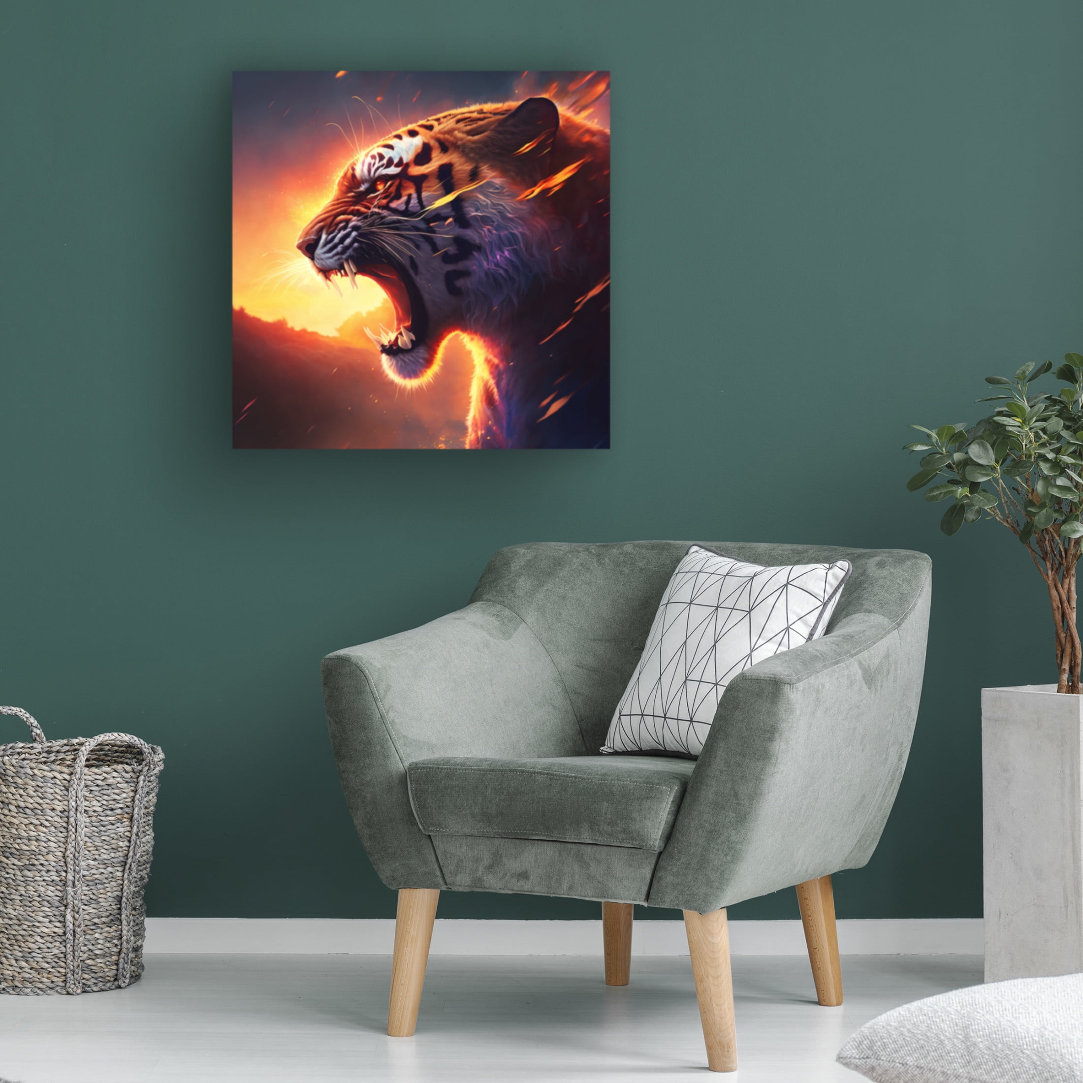Canvas Wall Art - Ray Heere 'Desert Of Dreams 14' Wall Art for Living Room, Bedroom, or Office Décor by Trademark Fine Art - 18 x 18 Inches